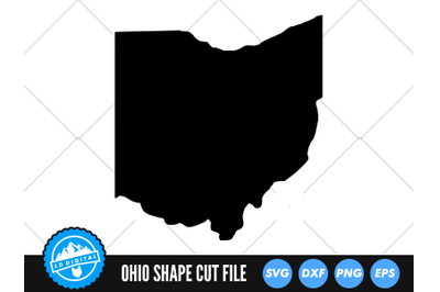 Ohio SVG | Ohio Outline | USA States Cut File