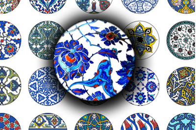 Digital Collage Sheet - Turkish Ornament