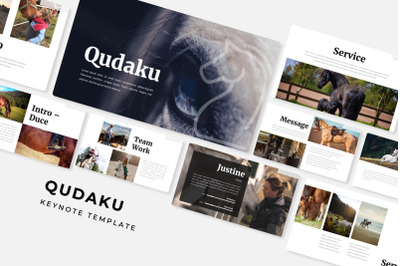 Qudaku Keynote Template