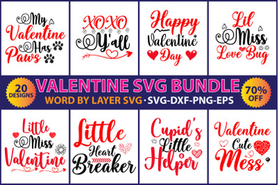 Valentine svg, Kids Valentine svg Bundle, Valentine&#039;s Day svg, Love sv
