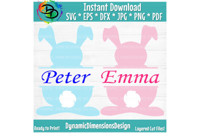 Bunny Girl Personalized