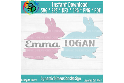 Bunny Girl Personalized