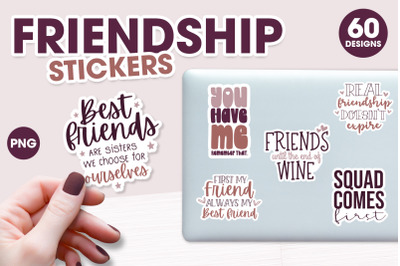 Friendship Sticker Bundle | Printable stickers