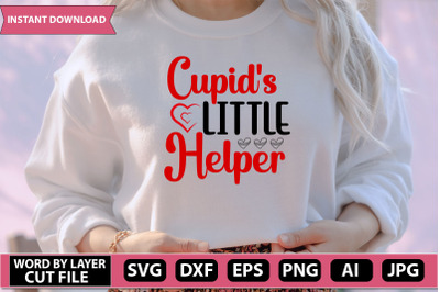 Cupid&#039;s Little Helper Svg Cut File