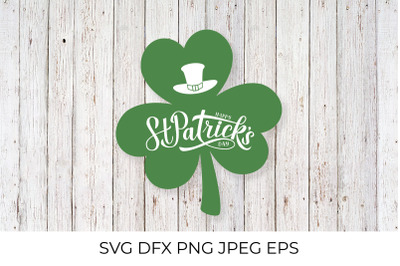 St. Patrick&rsquo;s day shamrock