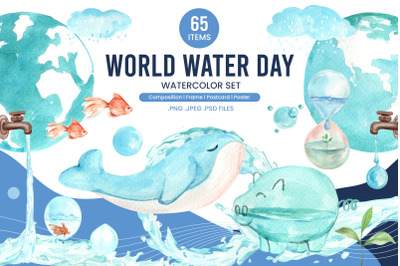 World Water Day Watercolor