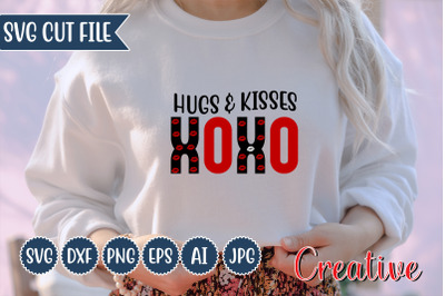 Hangs &amp; Kisses Xoxo  SVG Design