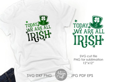 St Patrick&#039;s day quotes, St Patrick&#039;s Day SVG, leprechaun hat SVG, Tod
