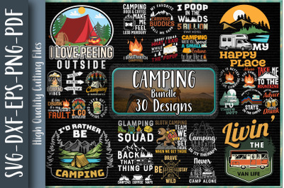 Camping Bundle-30 Designs-220208