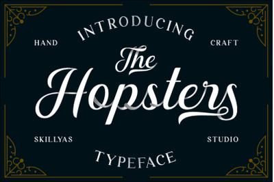 The Hopster Script Font