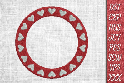 Valentines Monogram 5&amp;nbsp;Embroidery Designs