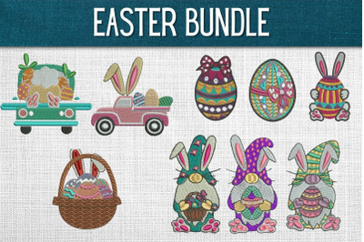 Easter Embroidery Designs Bundle