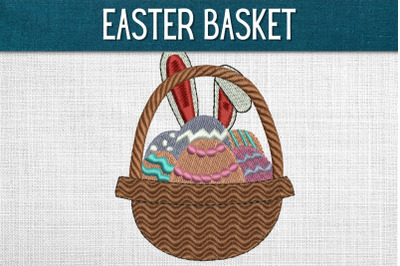 Easter Basket Embroidery Designs