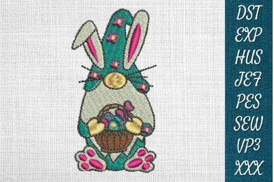 Easter Gnome 2 Embroidery Designs