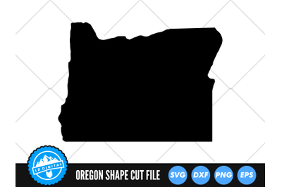 Oregon SVG | Oregon Outline | USA States Cut File