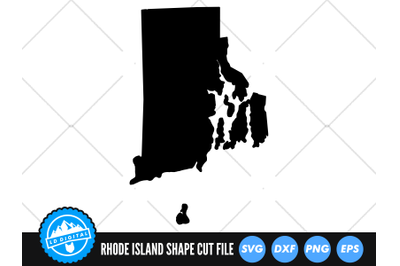 Rhode Island SVG | Rhode Island Outline | USA States Cut File