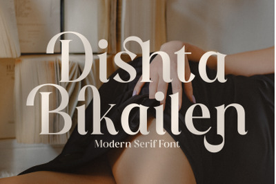 Dishta Bikailen Typeface