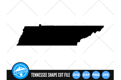 Tennessee SVG | Tennessee Outline | USA States Cut File