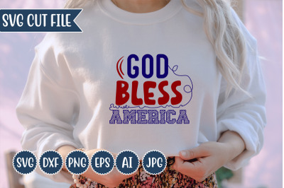 God bless America  SVG Design