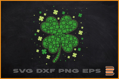 St Patricks Day Svg Four Leaf Clover