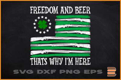 St Patricks Day Svg Freedom And Beer