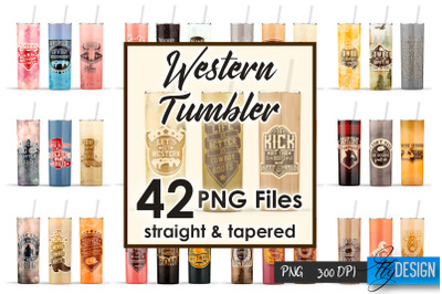 Western Tumbler Bundle| Cowboy Tumbler Wrap | Cowgirl Quotes