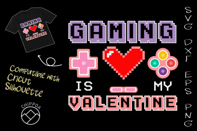 Gaming is my Valentine Kawaii Pastel