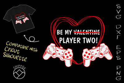 Be My Player Two - Funny Gamer Valentine