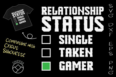 Relationship Status Gamer Valentine