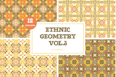 Ethnic Geometry Patterns Vol. 3