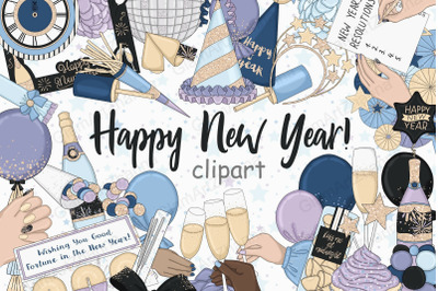 Happy New Year Clipart