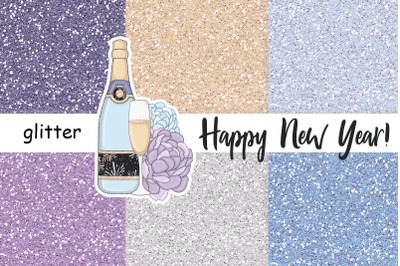 Happy New Year Glitter