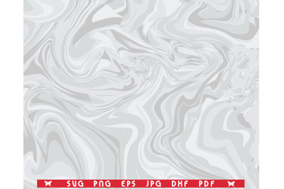 SVG Gray Swirl Waves, Seamless Pattern digital clipart