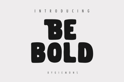 Bebold Typeface