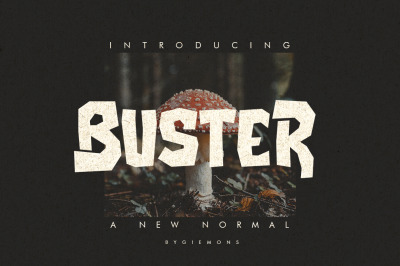 Buster Typeface