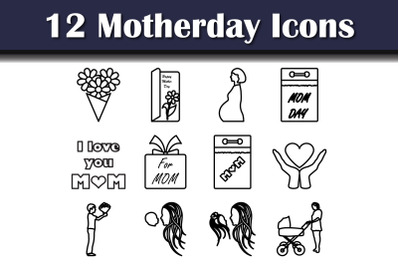 Motherday Icon Set