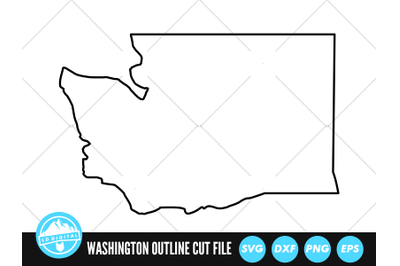 Washington SVG | Washington Outline | USA States Cut File