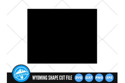 Wyoming SVG | Wyoming Outline | USA States Cut File