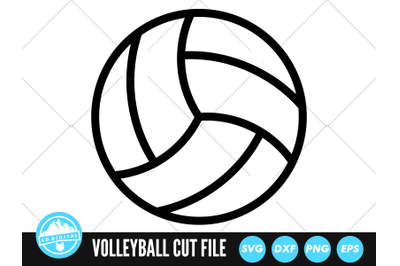 Volleyball | Volleyball Cut File | Volleyball Clip Art