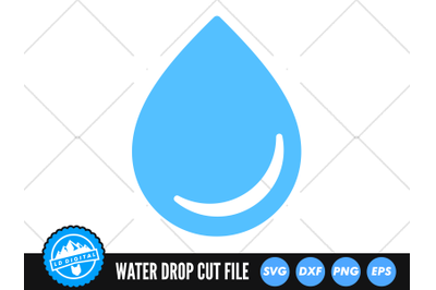 Water Drop SVG | Water Drop Cut File | H2O Water Bottle SVG