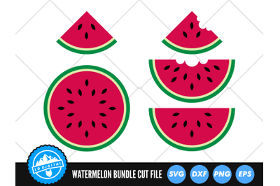 Watermelon SVG | Kawaii Fruit Cut File | Watermelon Slice SVG