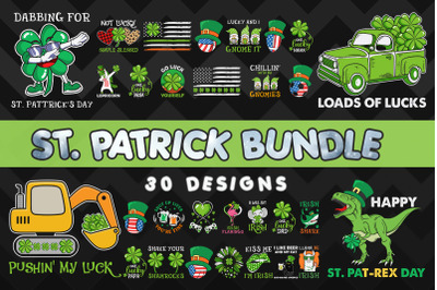 St. Patrick Bundle SVG 30 designs