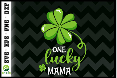 Family St Patrick Day One Lucky Mama