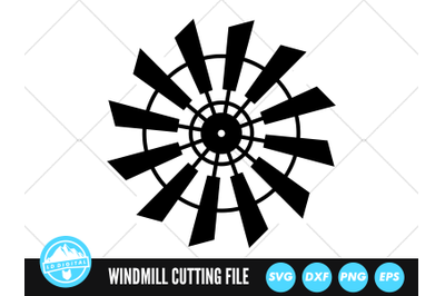 Windmill SVG | Farm House Cut File | Windmill Cut FIle