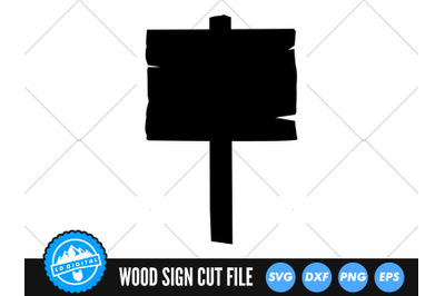 Wooden Sign SVG | Wood Sign Cut File | Blank Wood Sign SVG