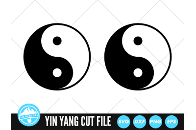 Yin and Yang SVG | Yin-Yang Cut File | Chinese Symbol