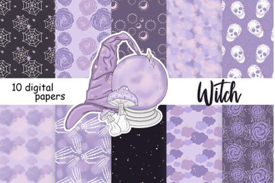 Witch Purple Pattern