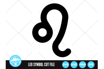 Leo Zodiac Symbol SVG | Zodiac Symbol Cut File | Horoscope SVG