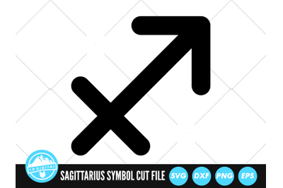 Sagittarius Zodiac Symbol SVG | Zodiac Symbol Cut File | Horoscope SVG