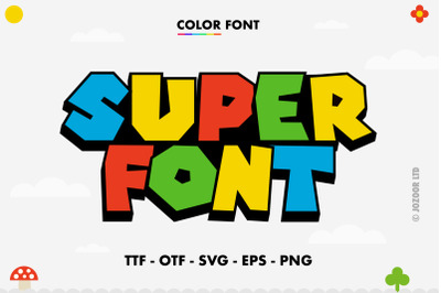 Super Color Font
